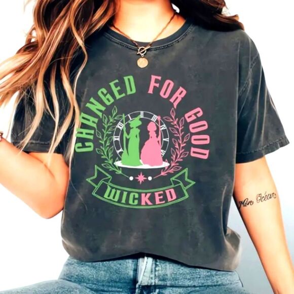 Wicked Graphic Tee in Charcoal Sz XXL - Picture 1 of 5